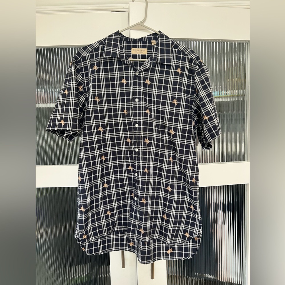 Men’s Burberry Button-Down Shirt